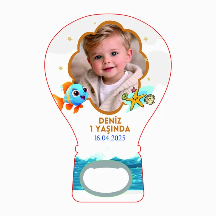 Deniz Konsetli Balon Açacak Magnet