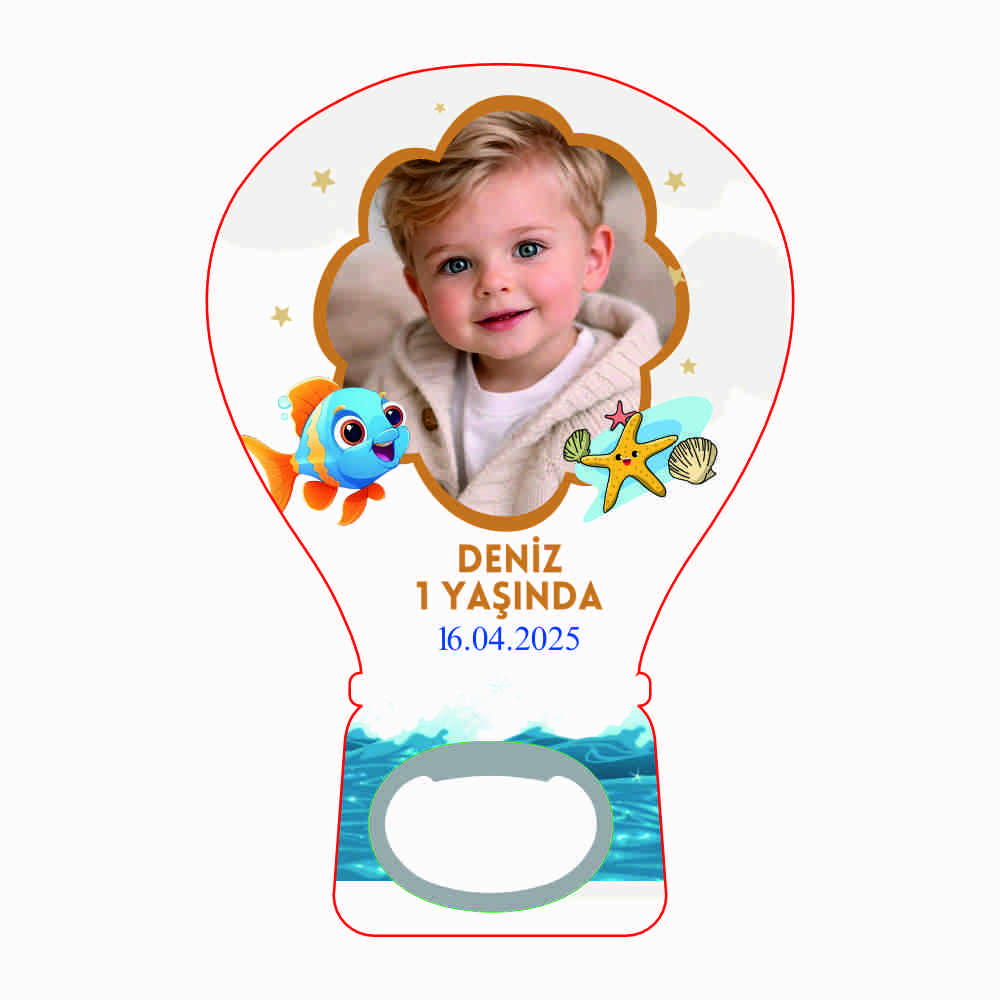 Deniz Konsetli Balon Açacak Magnet